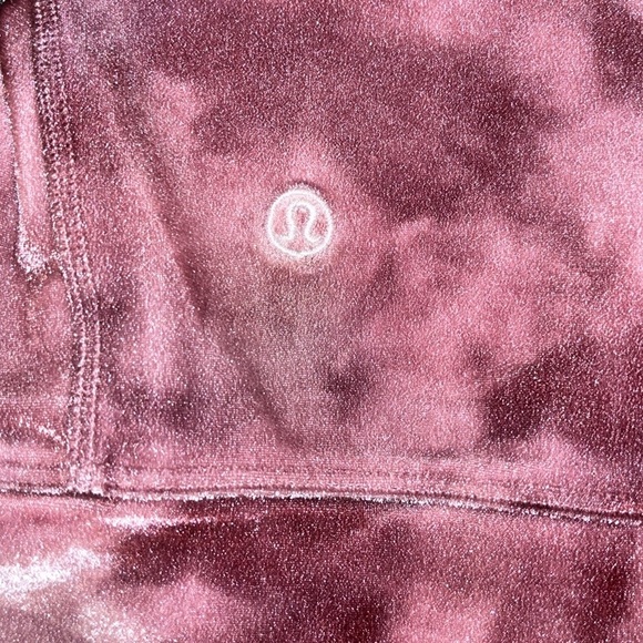 SOLD Lululemon Velour Warm Down Crew in Interstellar Cassis Multi Size 6 / 8 - Picture 7 of 7